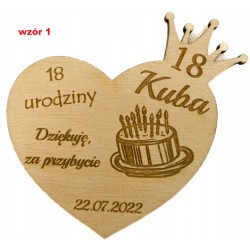 magnes na 18 urodziny