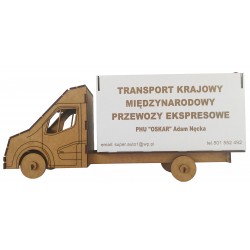 Bus dostawczak prezent wódowóz